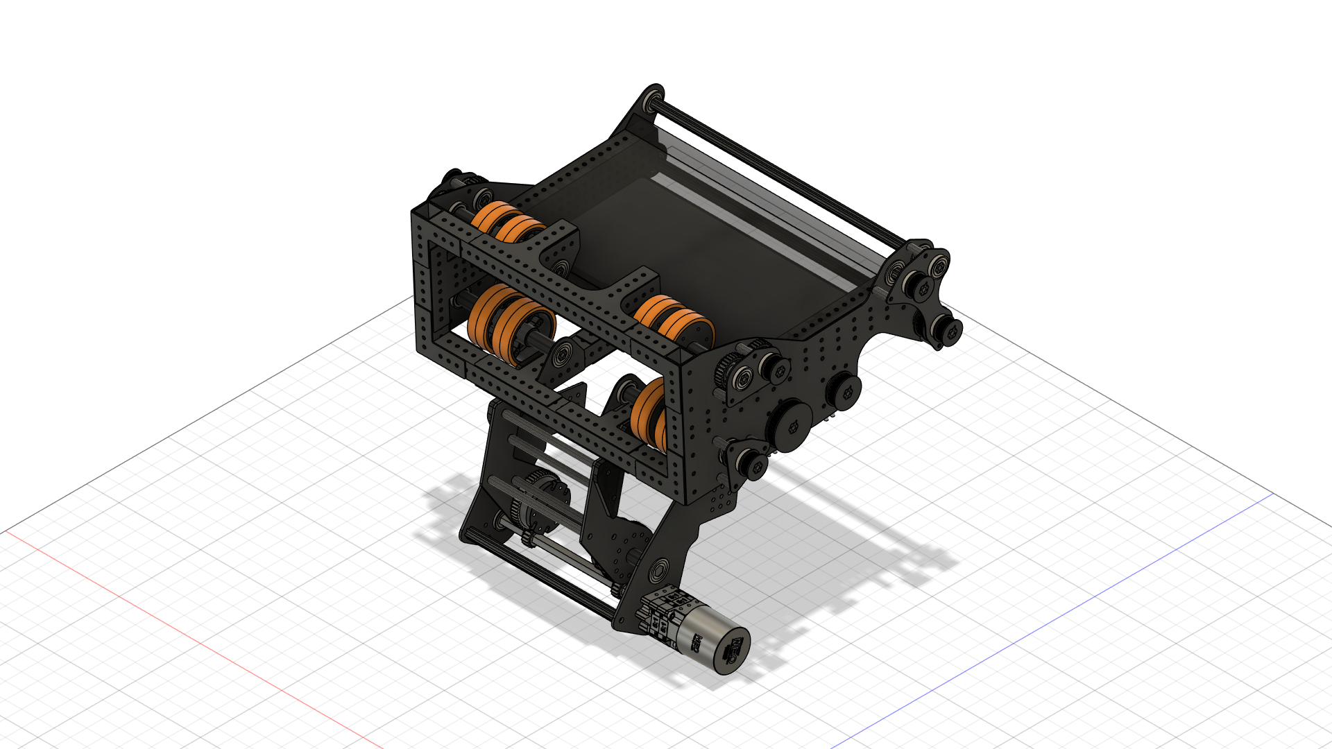 CAD Model of 2024 Wrist Launcher Mechanism